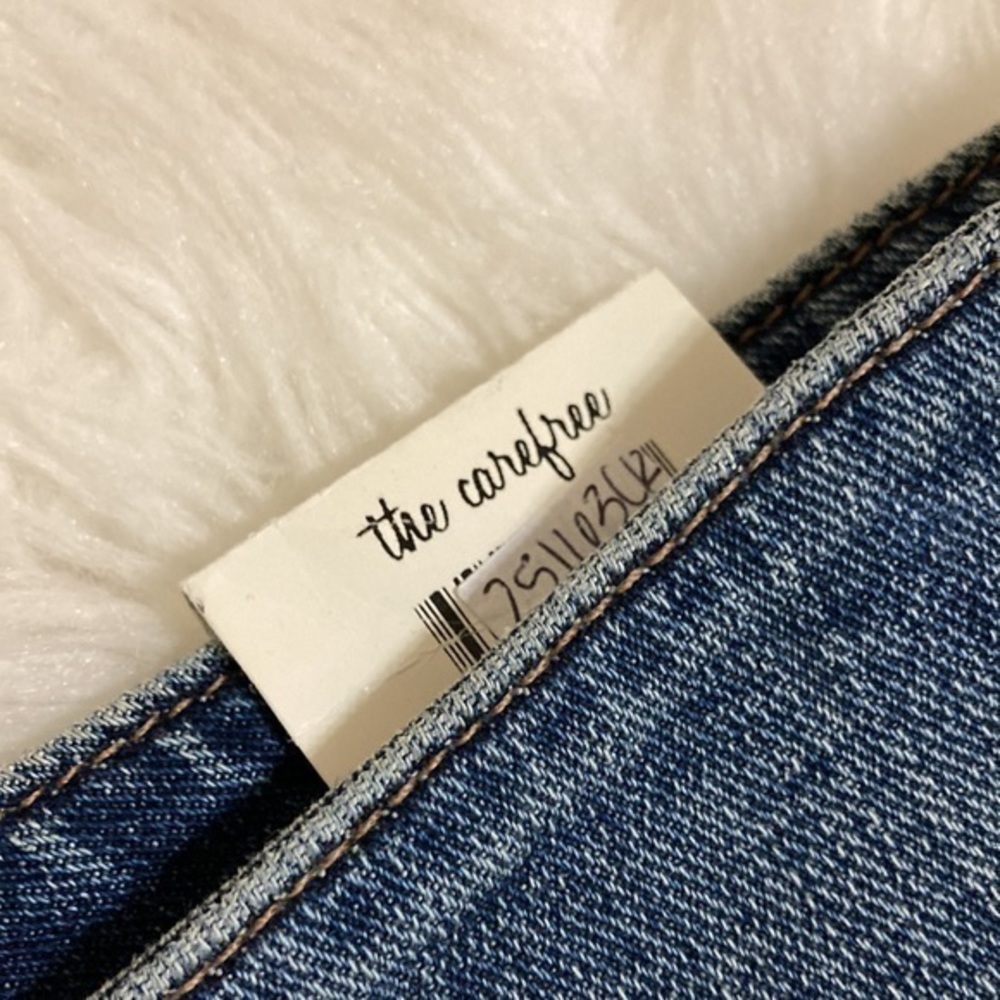 Principle Denim NWT The Carefree mid thigh jean skirt Sz32 - Picture 10 of 13